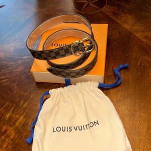 Louis Vuitton Damier Belt